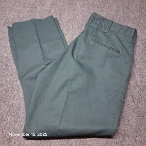 Vintage Protexall Pants 60s 70s Green Size 38x30 Made in USA Workwear Chinos